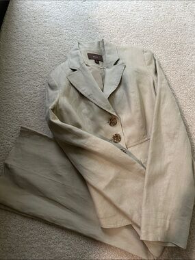 Merona women’s linen suit Light Tan